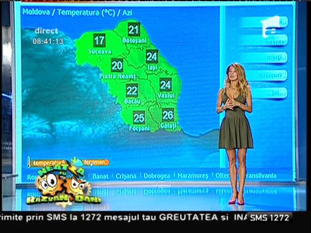 Toamna &icirc;ncă dă răgaz verii! Vremea cu Flavia Mihăşan