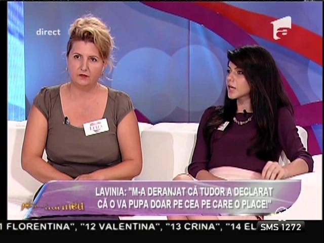 Adriana, declaraţie şoc: "Lavinia s-ar bucură că eu şi Mihaela să ne luptăm pentru acelaşi băiat!"