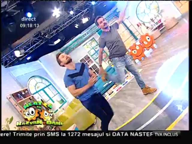 Răzvan Simion și Dani Oțil au &icirc;nlocuit-o pe Flavia Mihășan! Vezi aici cum dansează matinalii