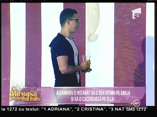 Alexandru: &rdquo;Aș vrea să le cunosc pe Cristina și Liliana&rdquo;