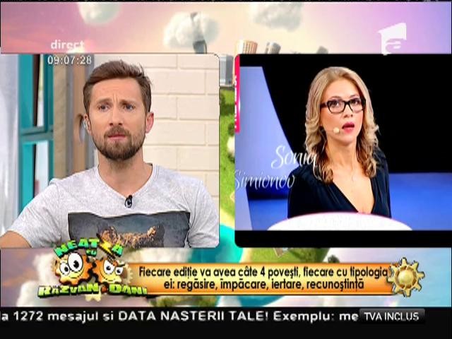 "Am ceva să-ţi spun" o emisiune de suflet, pentru suflete! Poveşti cutremurătoare, &icirc;n prima ediţie a emisiunii prezentată de Sonia Simionov