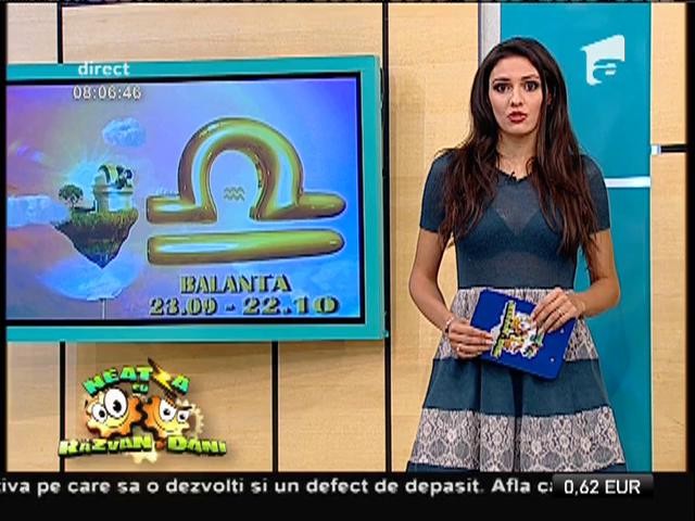 Balanțele au șansa de a intra în afaceri! Horoscopul zilei, cu Amalia Ştefania