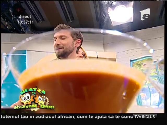 Lidia Buble a luat parte la provocarea paharelor buclucașe, la Neatza!