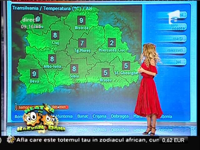 Vremea cu Flavia Mihăşan!