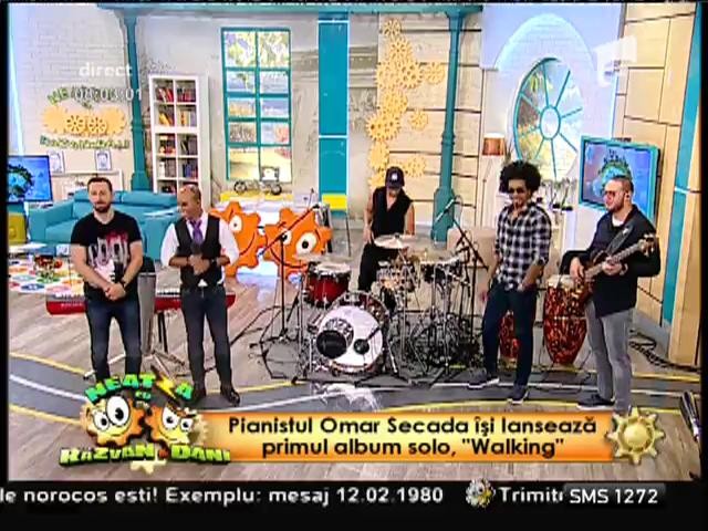 Pianistul Omar Secada &icirc;şi lansează primul album solo, "Walking"