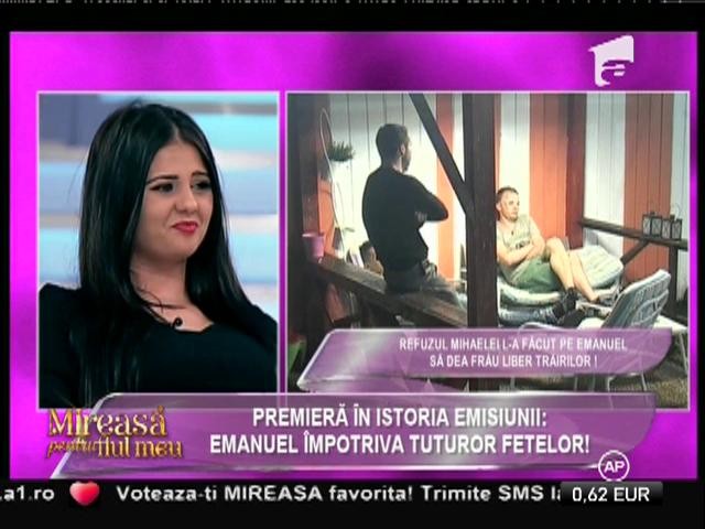 Emanuel, &icirc;n continuare dezamăgit: "Mihaela şi-a bătut joc de mine!"