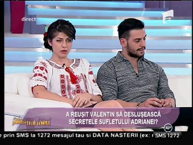 Valentin, &icirc;ndrăgostit!?  "Aş face orice pentru relaţia cu Adriana! Sper să o cuceresc!"