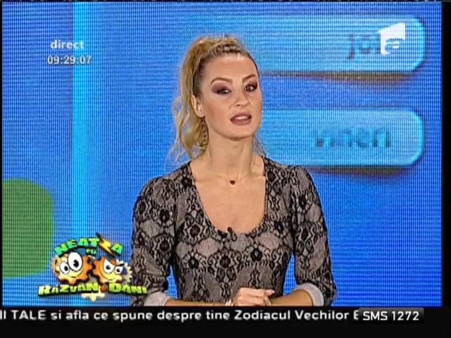 Se &icirc;ntorc ploile! Prognoza meteo cu Flavia Mihăşan