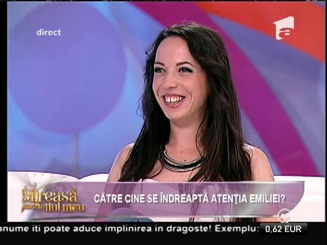 Emilia a pus ochii pe un cameraman de la &rdquo;Mireasă pentru fiul meu&rdquo;!