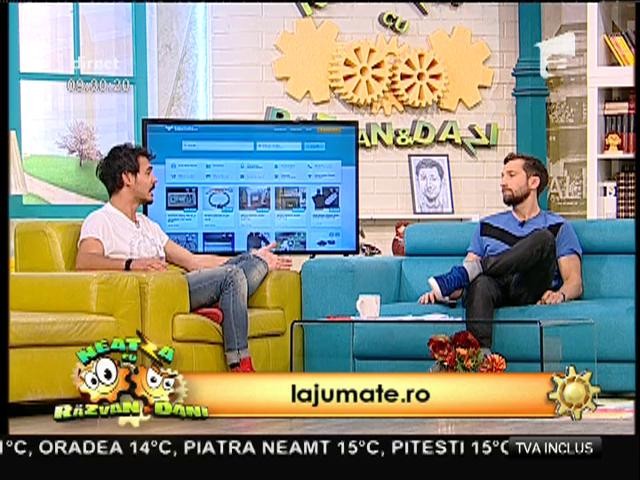 Lajumate.ro, site-ul de comerţ online care &icirc;ţi promovează anunţul la televizor!