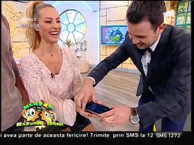 Magicianul Robert Tudor a făcut senzație la Neatza! Flavia, speriată de un g&acirc;ndac uriaș!