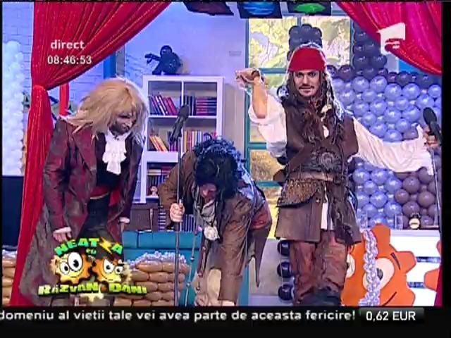 "Bestia" Dani și Răzvan "Jack Sparrow", duel &icirc;n versuri pentru frumoasa Bella