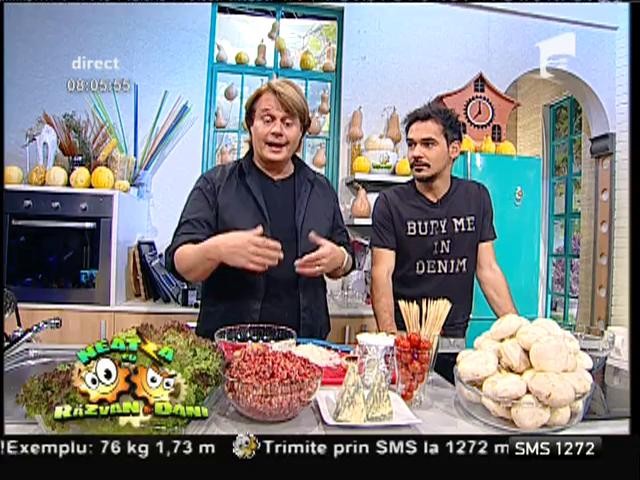 Reţeta lui Vlădutz: "Turnuleţe cu bunătăţi"