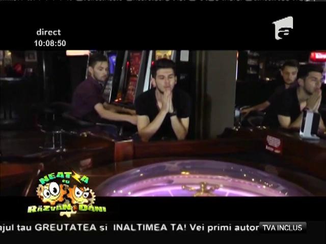 Noaptea T&acirc;rziu: "Rup &icirc;n două ruleta"