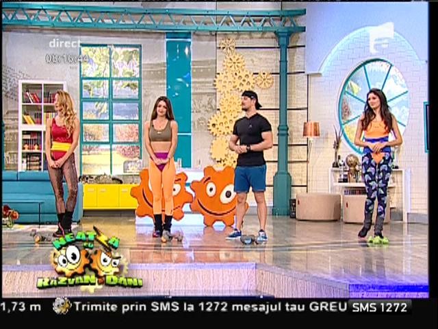 Fitness la Neatza! Exerciţii pentru coapse mai suple