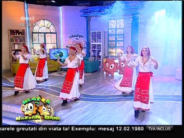 Trupa Vogue, dans și voie bună la &rdquo;Neatza&rdquo;