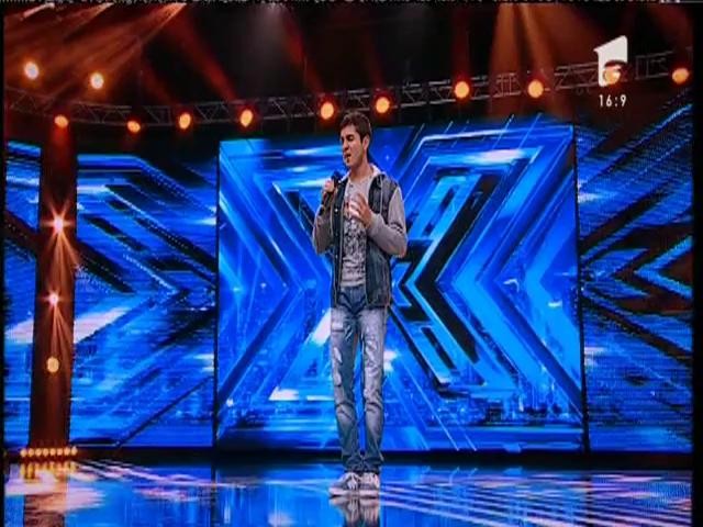 Ed Sheeran - "Thinking out loud". Vezi interpretarea Dumitru Charbel, la X Factor!