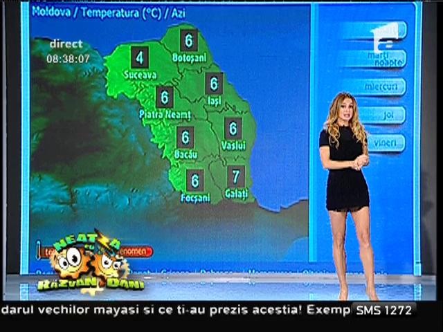 Vremea va fi mohor&acirc;tă astăzi! Prognoza meteo, cu Flavia Mihăşan!
