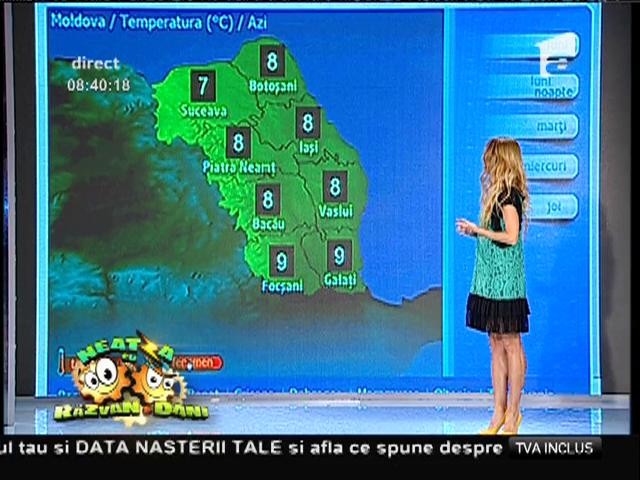 Vremea se &icirc;ncălzește ușor!