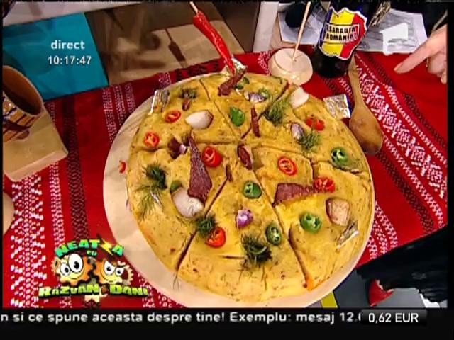 Ruleta din mămăligă. Taurul și cocoșul, vedetele &icirc;ntrecerii