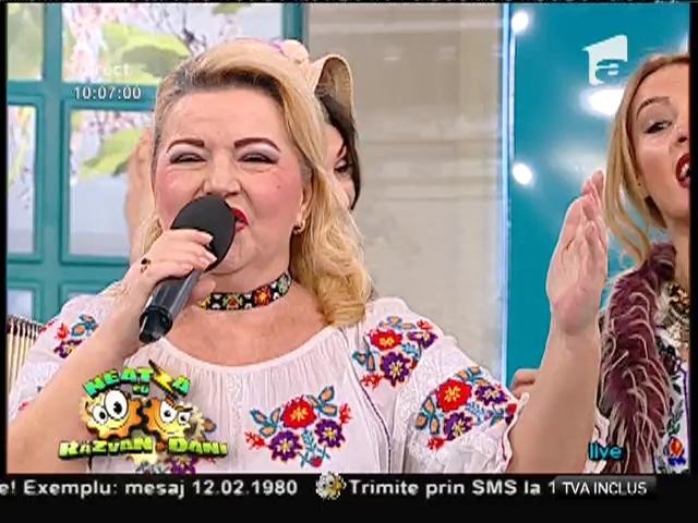 Maria C&acirc;rneci, show muzical la &rdquo;Neatza&rdquo;