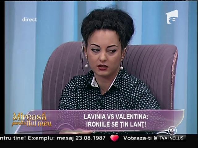 Lavinia: &rdquo;Le-am vorbit fetelor frumos, dar am fost jignită cumplit!&rdquo;