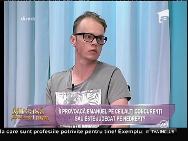 Conflict feroce! Emanuel: &rdquo;Doamana Mara m-a spus că sunt nebun!&rdquo;
