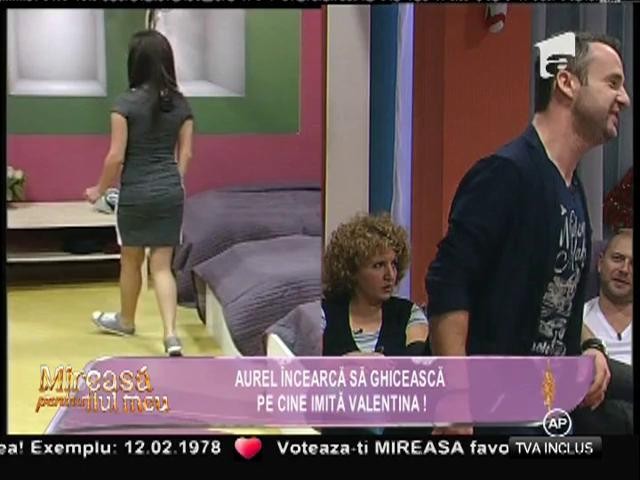 Valentina și Aurel i-au imitat pe ceilalți petrecăreți, la aniversarea Natașei!