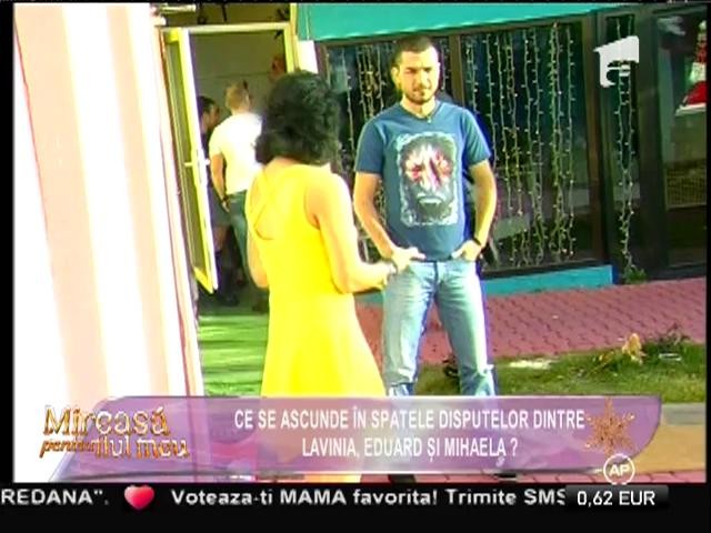 Mihaela, afirmaţie inedită despre Eduard: "Dacă n-ar fi format un cuplu cu Lavinia, ne-am fi &icirc;nţeles perfect! E un băiat de nota 10!"