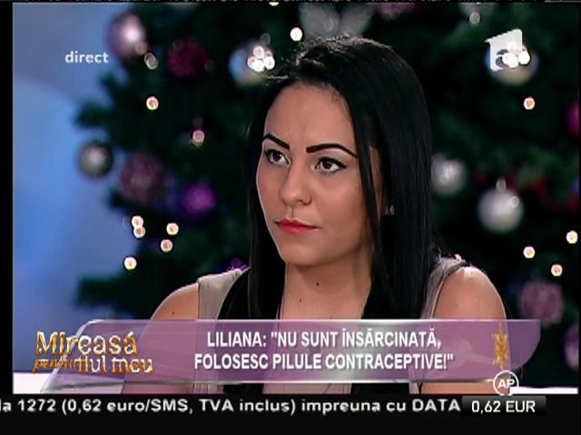 Ce spune Liliana despre posibilitatea de a fi &icirc;nsărcinată: "Nu aştept un copil. Folosesc pilule contraceptive de ani de zile!"