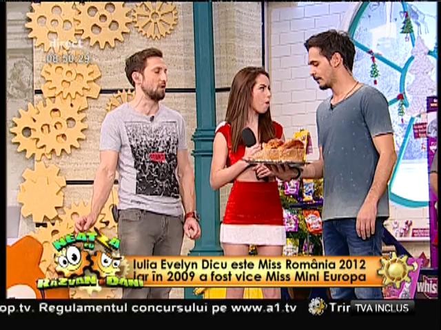 O fosta Miss Rom&acirc;nia a venit &icirc;n platoul de la Neatza