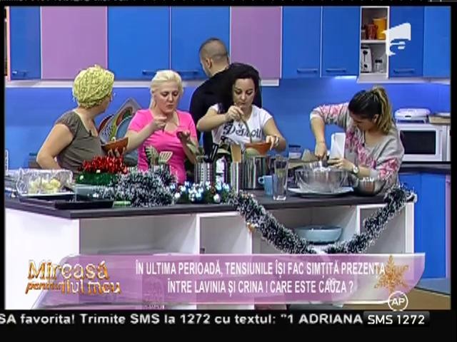 Crina și Lavinia și-au adresat cuvinte grele de la o simplă degustare!