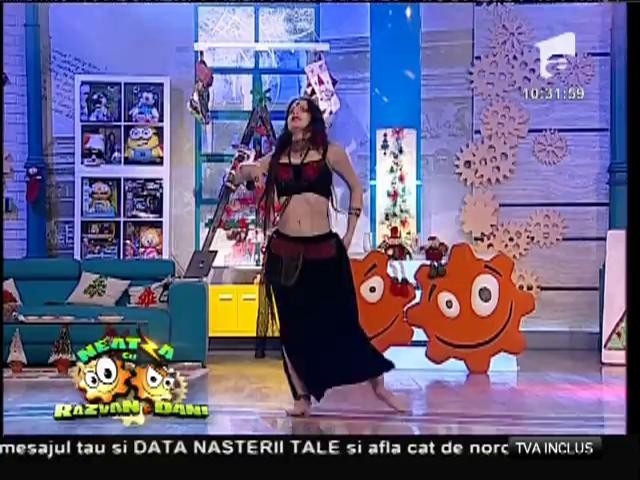 Bianca Coștiug, Tribal Fusion de senzație, &icirc;n platoul de la Neatza!