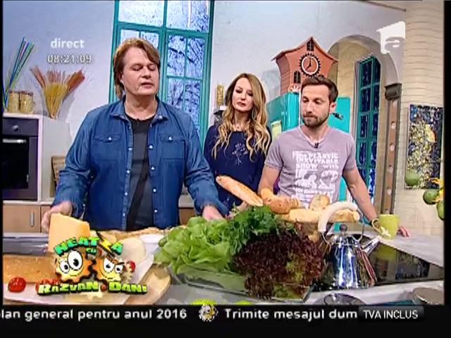 Uşor şi rapid de preparat: Baghetă magică, o gustare delicioasă cu multe br&acirc;nzeturi