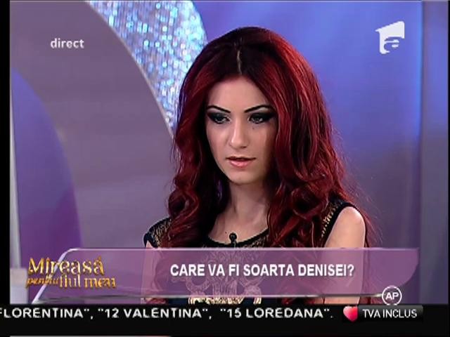 Denisa, eliminată din competiţie!