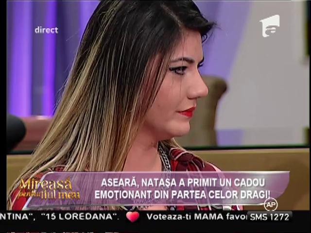 Natașa, emoționată p&acirc;nă la lacrimi: &rdquo;Singurul meu punct sensibil este mami&rdquo;
