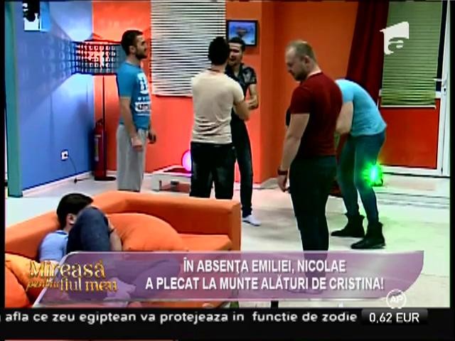 &Icirc;n absenţa Emiliei, Nicolae a plecat la munte alături de Cristina!