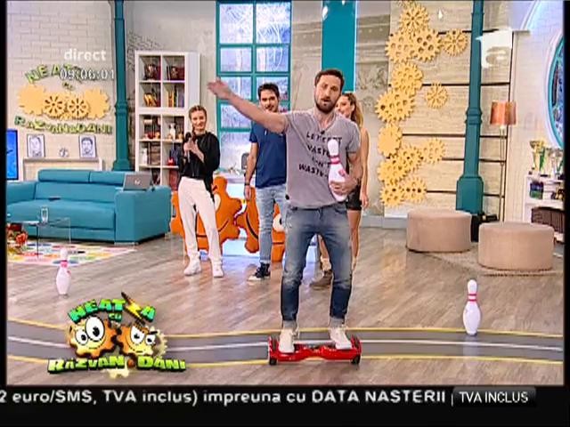 Dani Oțil, specialist &icirc;n echilibru. Cum se &icirc;naintează cu placa de mini-segway