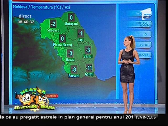Vremea se menține deosebit de rece! O nouă zi friguroasă, cu temperaturi de p&acirc;nă la -15 grade Celsius