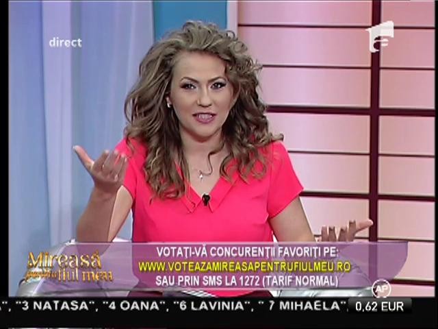 Mirela Boureanu Vaida: &rdquo;Ce frumoasă sunt, nici nu mă mai pot concentra la emisiune!&rdquo;