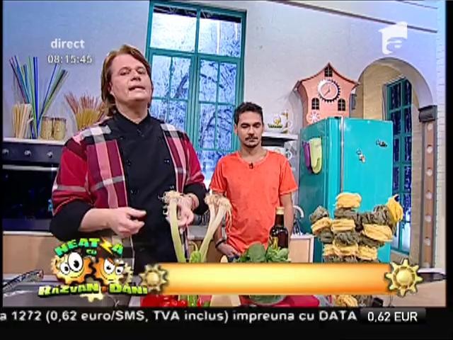 "Tagliatelle Carnaval" - o reţetă cu multe legume