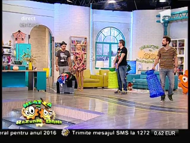 Un super concurs la Neatza! Cătălin Oprişan şi Dani Oţil &icirc;n provocarea vieţii lor