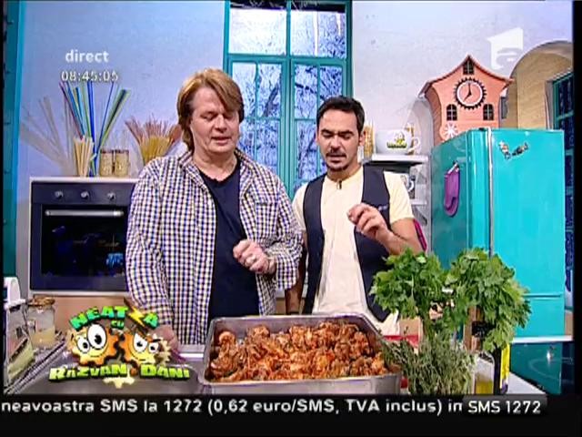 "Aripioare jucăuşe", un preparat cu ceapă, portocală şi lăm&acirc;ie