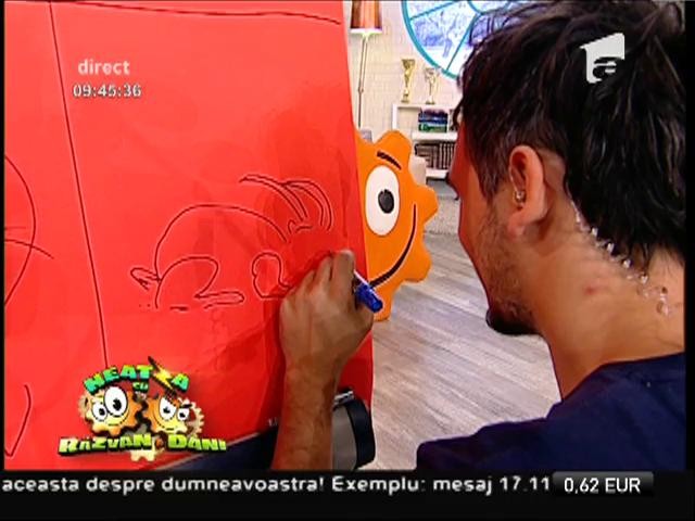 Băieţii de la Noaptea T&acirc;rziu desenează cu m&acirc;na st&acirc;ngă