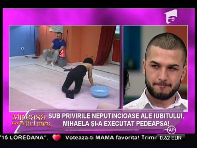 Mihaela face curățenie &icirc;n Casa Băieților &icirc;mbrăcată foarte sexy! Iubitul n-a scăpat-o din ochi