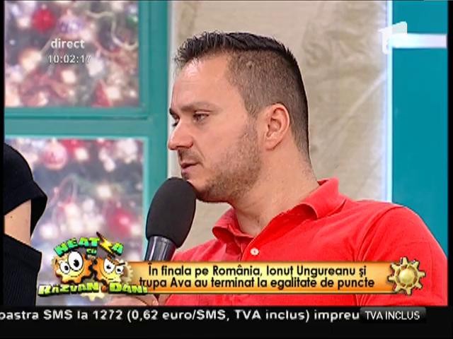 Ionuţ Ungureanu şi trupa Ava la San Remo Music Awards