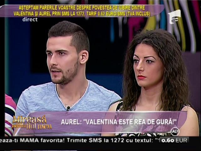 Istoricul despărțirii dintre Valentina și Aurel