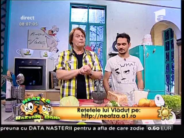 Reţeta lui Vladutz: "Burger fructat"