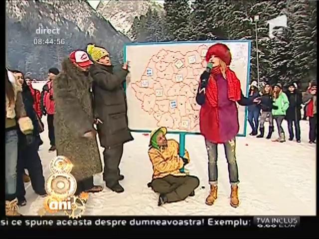 "Nu r&acirc;deți, mă, că e premieră mondială!" Schimb de roluri, la opt ani de "Neatza": Oprișan a prezentat vremea