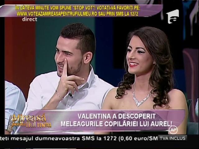 Valentina a descoperit meleagurile copilăriei lui Aurel!